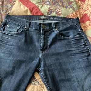 7 For All Mankind Jeans - Straight Cut - 36x30